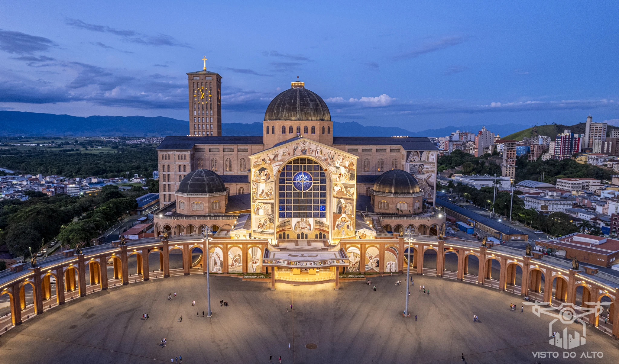 Foto aérea - Foto Aérea - Santuário Aparerecida 08022025 230 Hdr (Drone 4K)