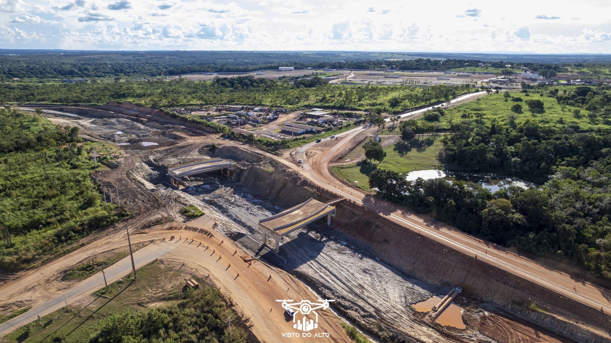 Panorama Obras Rodoanel - Escavação e Traçado
