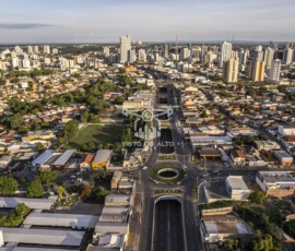 Panoramica de Cuiabá vista a trincheira da Jurumirim Panoramica de Cuiabá vista a trincheira da Jurumirim