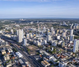 Panoramica de Cuiabá vista a trincheira da Jurumirim Panoramica de Cuiabá vista a trincheira da Jurumirim