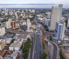 Obra de alargamento do viaduto sobre a Avenida do CPA Obra de alargamento do viaduto sobre a Avenida do CPA